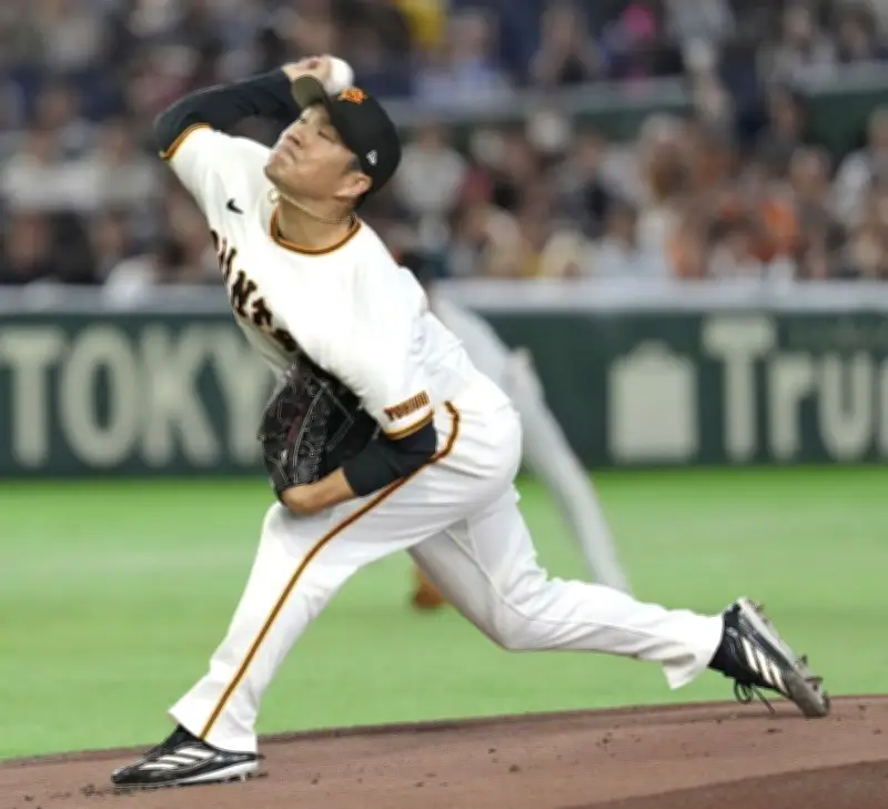 巨人・則本昂大、移籍後初勝利！3季ぶりの先発白星を東京ドームで挙げる