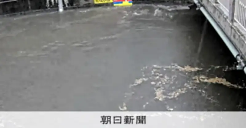 東京・杉並の善福寺川などにレベル4氾濫危険警報、各地で相次ぐ大雨警戒