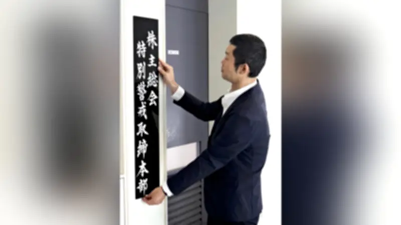 岐阜県警、株主総会集中の6月に特別警戒取締本部を設置