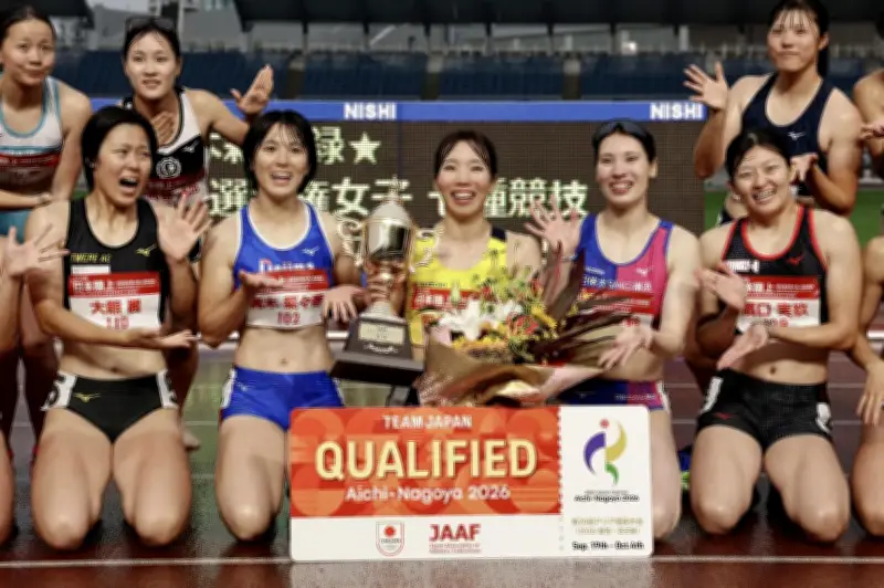 田中友梨、女子七種競技で日本新記録6050点 初のアジア大会代表に