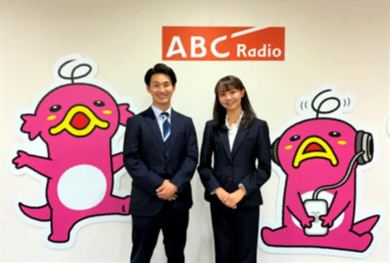 ABC新人・枝廣二葉＆瀧口美咲アナ、ラジオ初鳴きで緊張も堂々 先輩から洗礼