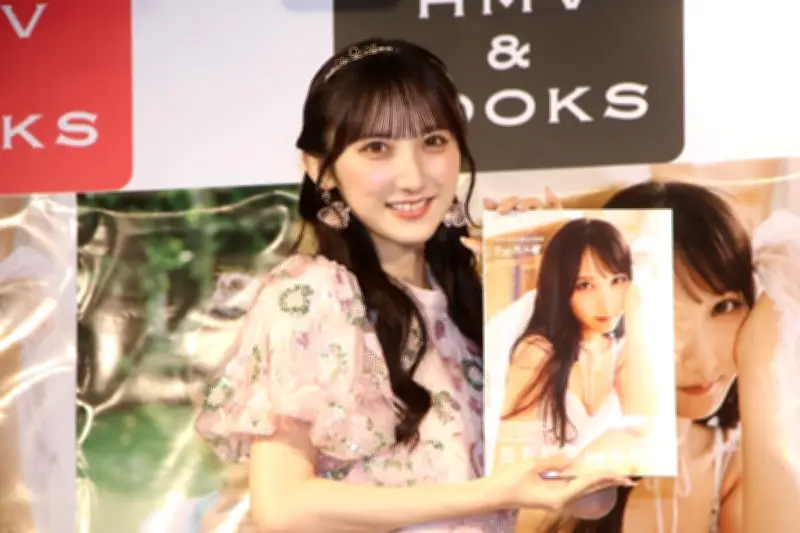 AKB48長友彩海、初写真集に自信「お渡し会後は1万点」