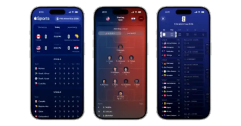 Apple、スポーツ速報アプリ「Apple Sports」を日本上陸 iPhoneロック画面やApple Watchにリアルタイム表示
