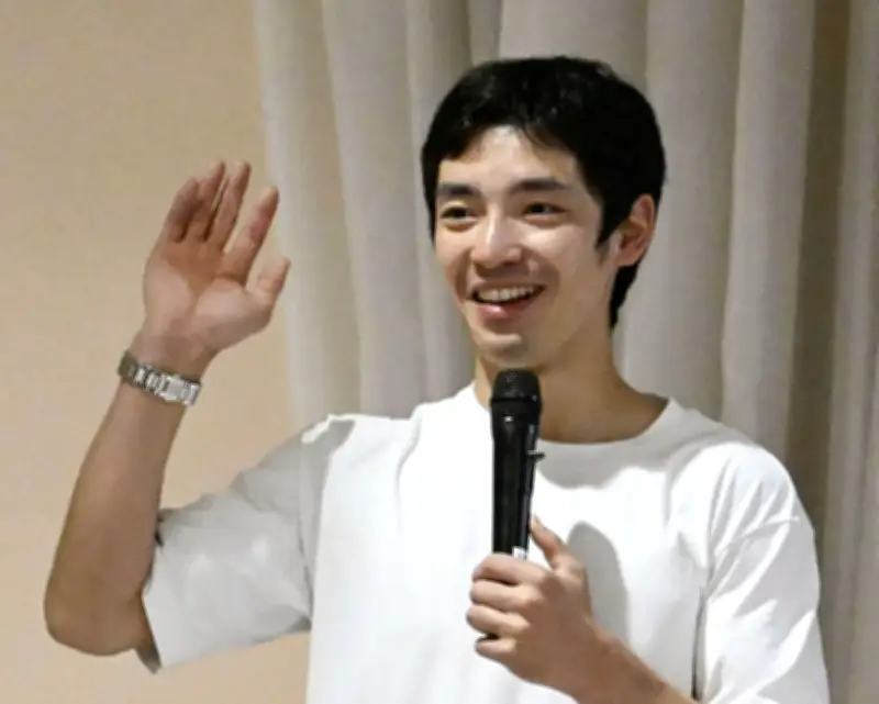 白井健三さん、花巻東高で特別授業「結果より努力の過程を大切に」