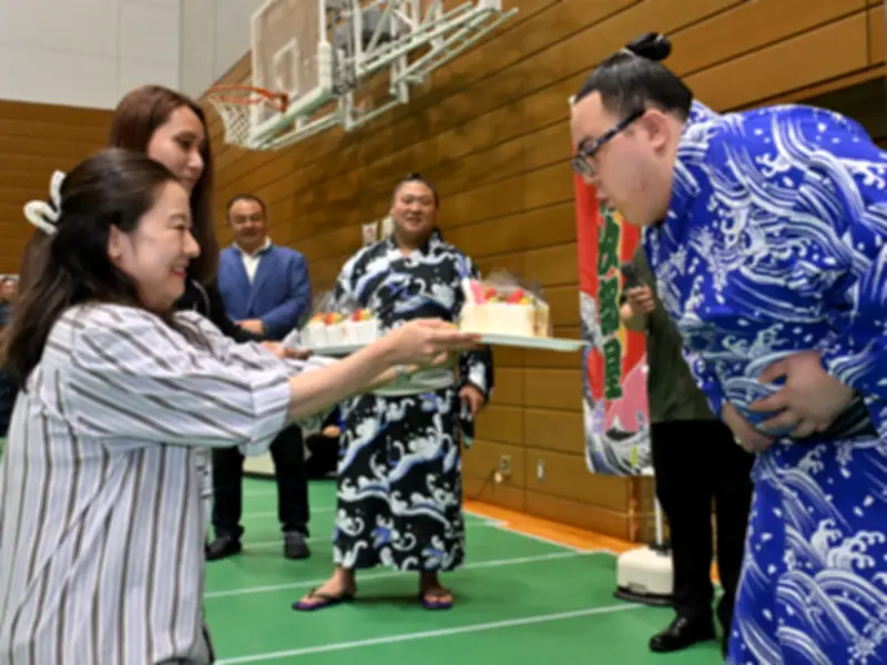 荒汐部屋フェス、ファンと力士が交流 若隆景「気を引き締める」
