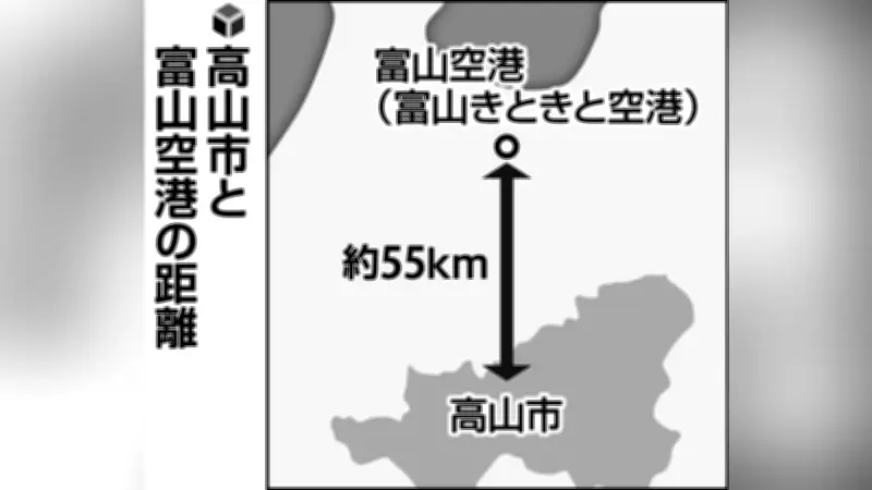 富山空港愛称「きときと」から「高山」に変更案、岐阜県知事歓迎