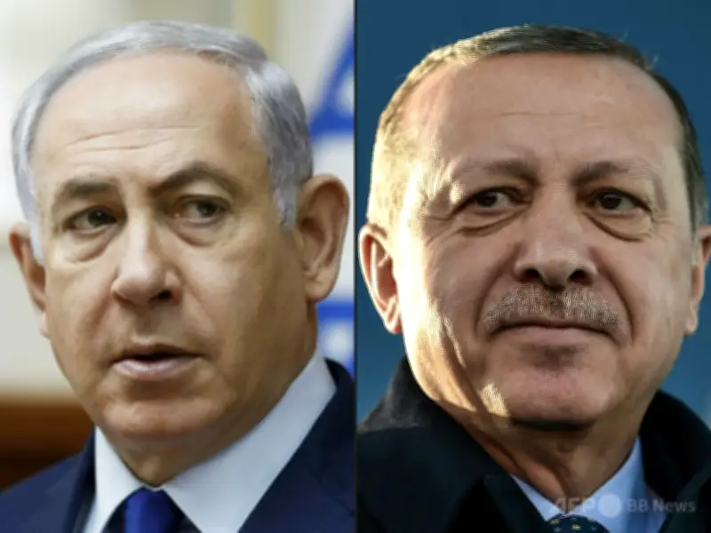 トルコ大統領、ネタニヤフ氏を「ヒトラー」と非難 応酬激化