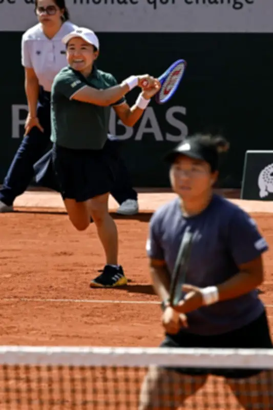 全仏テニス女子ダブルス、青山修子＆梁恩碩組が準々決勝進出