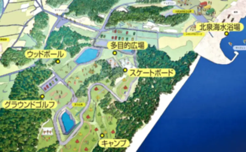 南相馬市、グリーンパーク跡地活用の整備素案 スケボーやキャンプ可能に