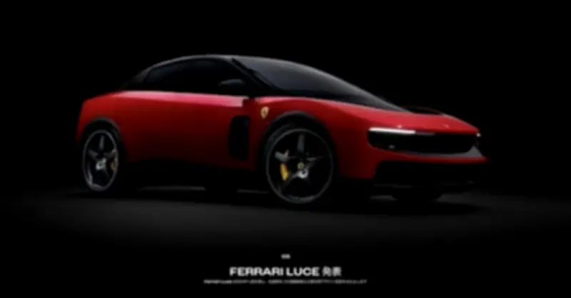 フェラーリ、初のEV「Ferrari Luce」発表 ジョニー・アイブ氏のLoveFromがデザイン担当