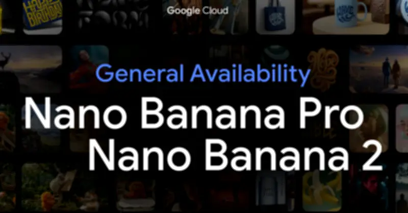 Google、AI画像生成モデル「Nano Banana 2」と「Nano Banana Pro」の一般提供を開始