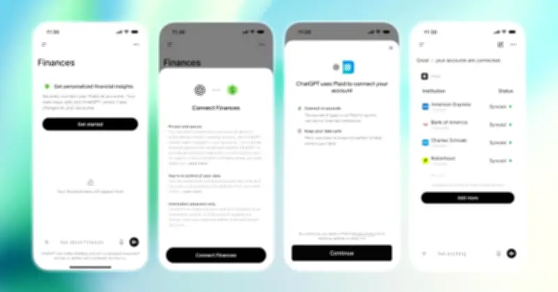 OpenAI、ChatGPTに個人向け資産管理機能 金融口座と連携