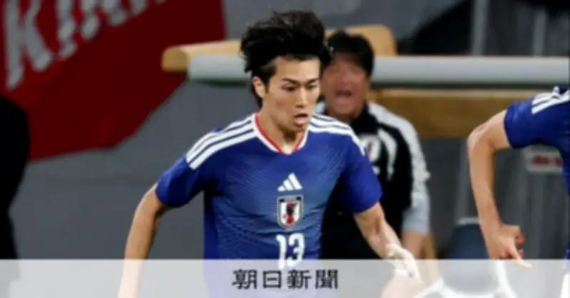 サッカー日本代表・中村敬斗が日本航空とパートナーシップ契約、W杯へ「心強い」