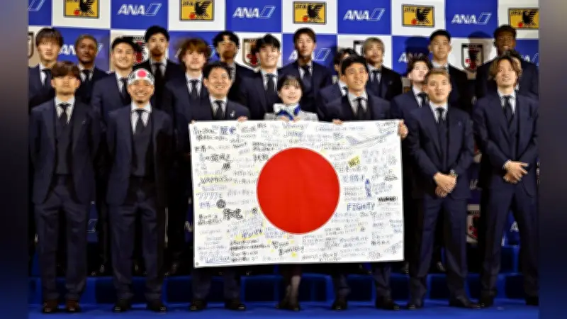 サッカー日本代表、W杯優勝誓いメキシコへ出発 森保監督「勇敢に戦う」