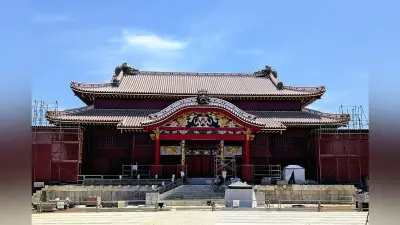 首里城正殿、11月23日から一般公開へ 復元工事完了目前