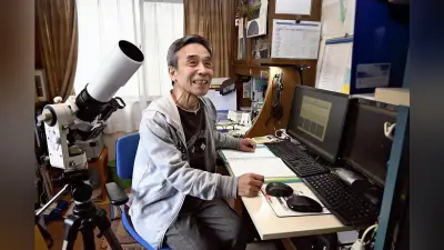 AI時代も星を追うアマチュア天文家「発見の感動は格別」半世紀以上の情熱