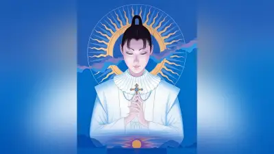 画家・鶴田一郎さん、天草四郎描く「祈りに似た作業」