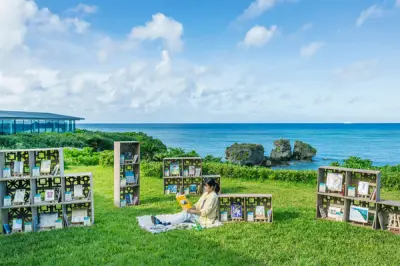 バンタカフェで「よんなーBOOK days」開催、海風ブックガーデン新登場