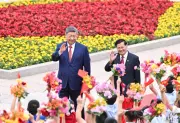 習近平氏、ラオス主席と会談し「3プラス3」戦略対話創設を提案