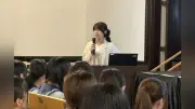 日本女子大キャンパス見学、聖和学院の生徒が先輩から大学生活を学ぶ