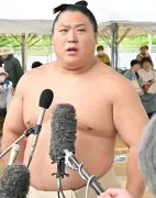 若隆景、荒汐部屋フェスティバルで熱気あふれる稽古　福島のファン魅了