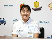 アジア大会金メダル目指す林愛望さん、美浜町長に活躍誓う